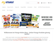 Tablet Screenshot of myvitargo.de